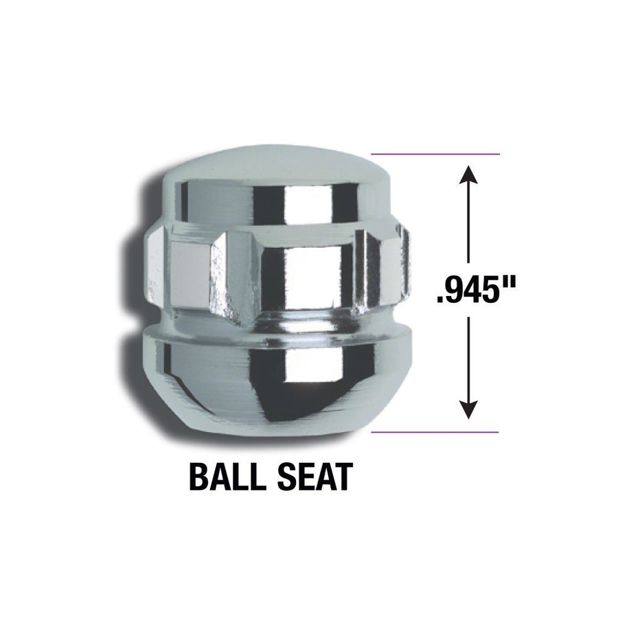Honda Ball Seat Gorilla Automotive 38431NB5 Wheel Locks - Pack of 5 (12mm x 1.50 Thread Size)