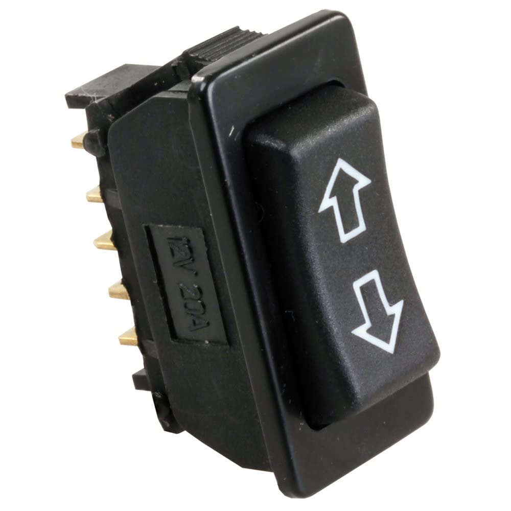 12V JR Products Black Furniture Switch 13955