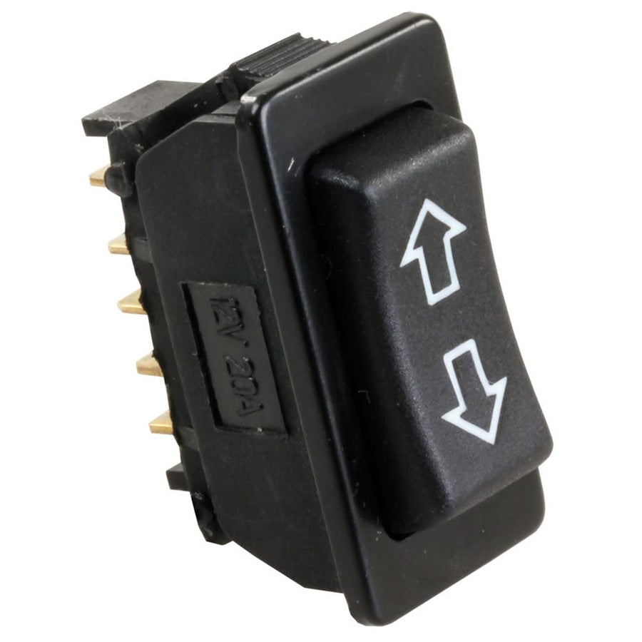 12V JR Products Black Furniture Switch 13955
