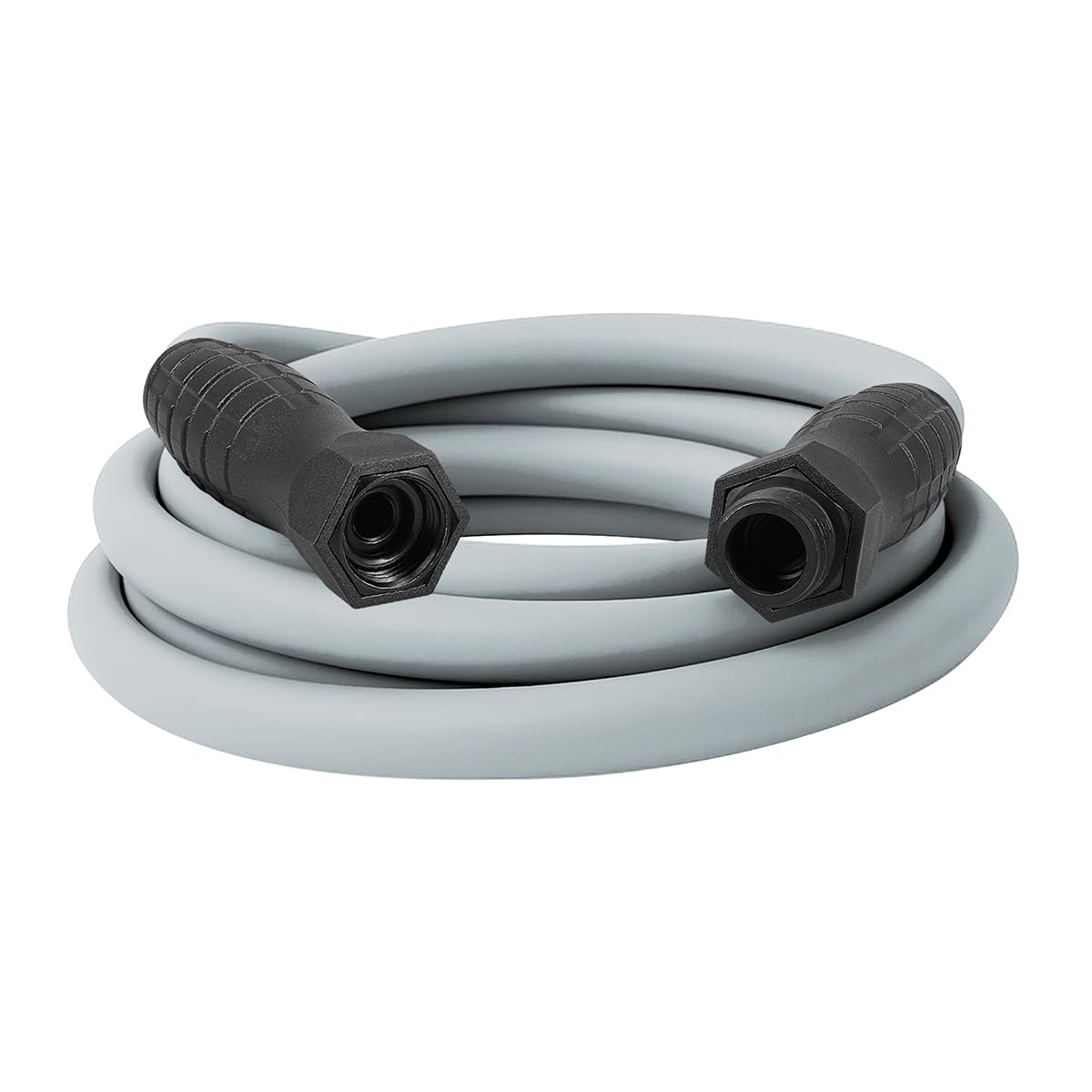 Flexzilla SwivelGrip Colors Garden Hose 5/8 in. x 10 ft., Lightweight All-Weather Water Hose, Durable and Flexible, Leak-Free Connections, Slate Grey