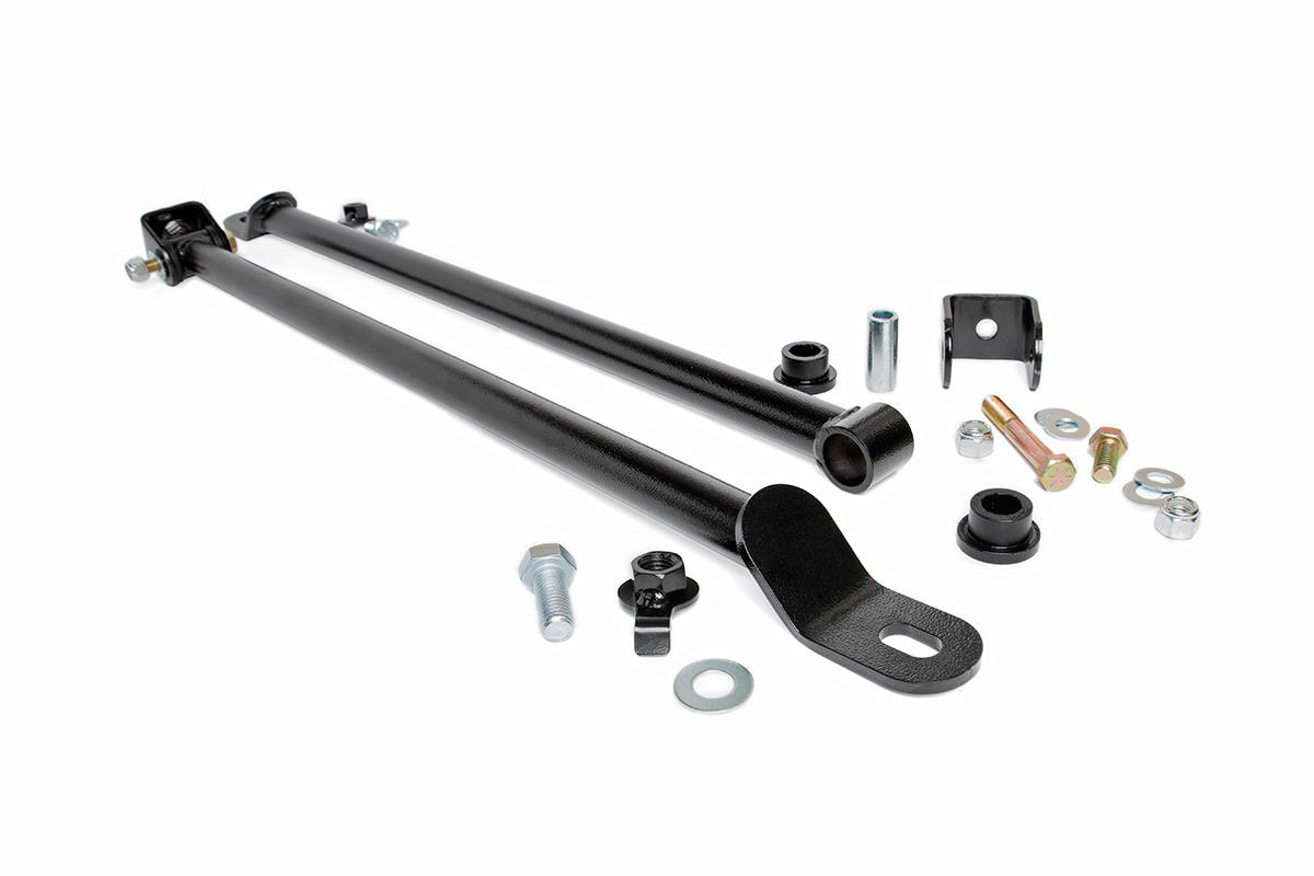 Kicker Bar Kit Rough Country for 2015-2020 Ford F-150 | 4-6" Lift - 1557BOX6