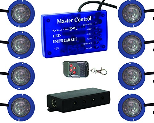 Blue LED Strobe and Rock Light Kit Vision X Lighting HIL-STB