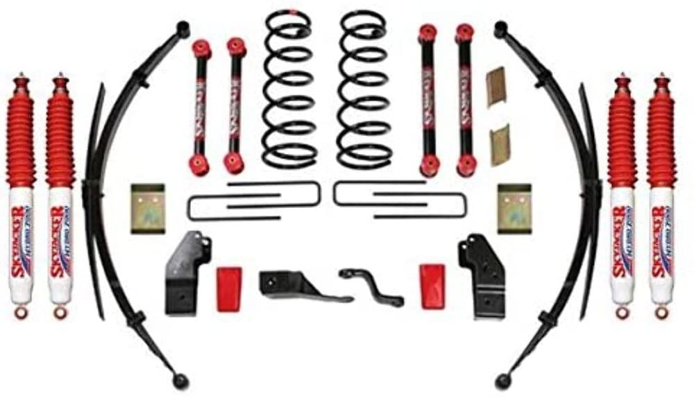 Skyjacker Suspension Lift Kit D4512KS-H w/Shock 4-4.5 in. Lift