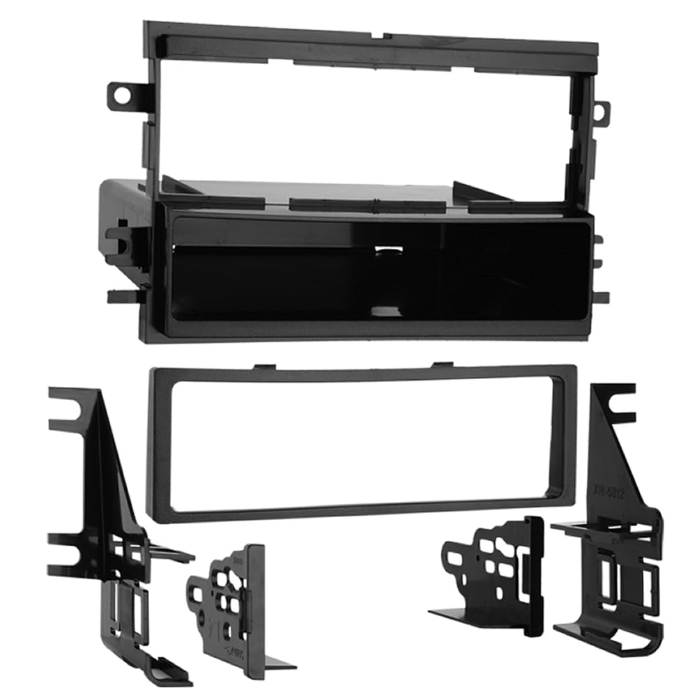 Metra Electronics 99-5812 Radio Replacement Single-Din Installation Dash Kit Fits Select 2004-2019 Ford/Lincoln/Mercury Vehicles