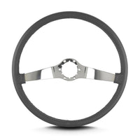 Two 66606 Lecarra Smooth 15" Polished Thin Grip Dark Grey