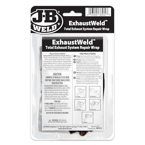 ExhaustWeld J-B Weld 2" x 72" Repair Wrap, White