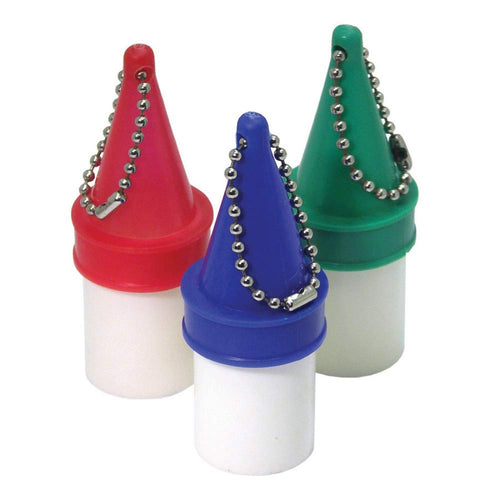 Pop-Open Cone-Top Key Float and Boat Registration Holder