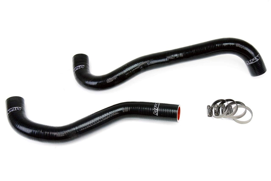 Black HPS 57-1199-BLK Silicone Radiator Coolant Hose Kit
