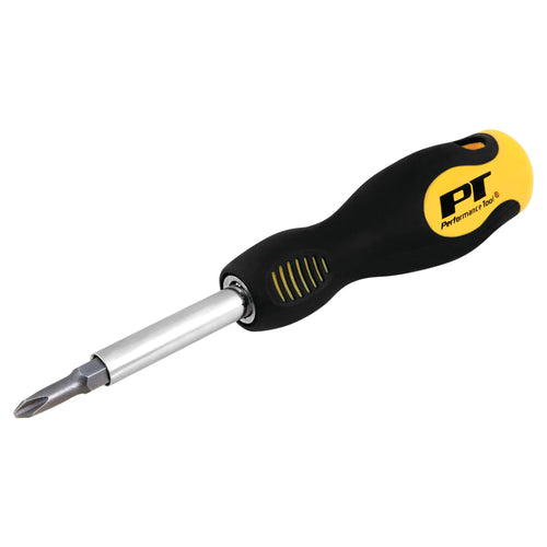 6-in-1 Performance Tool 20152 Screwdriver With Comfort Grip Handle