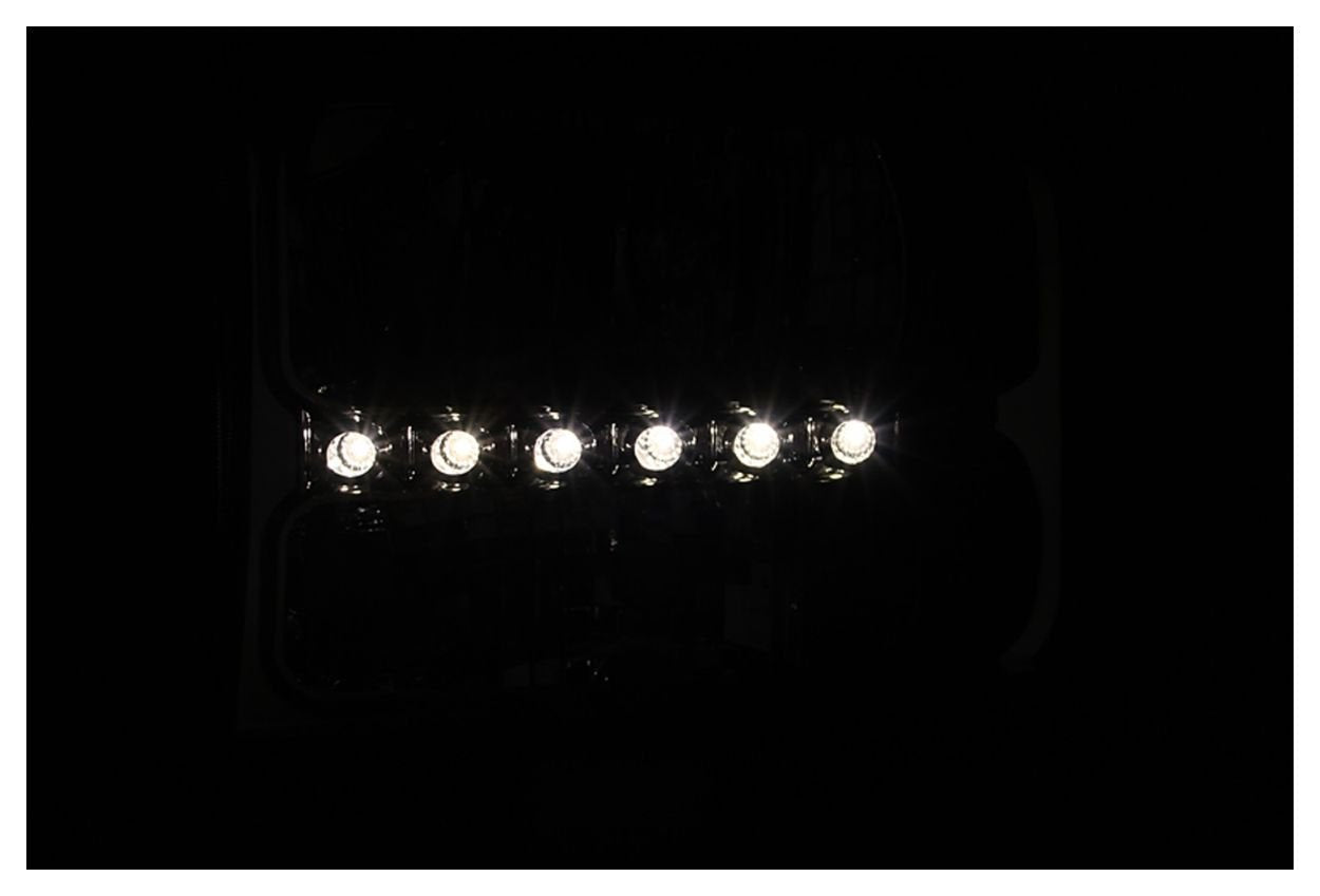 Crystal ANZO USA 111088 Headlight Set-Chrome 1-Piece