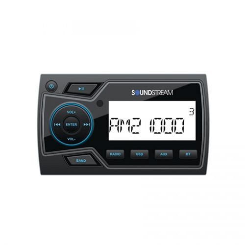 Soundstream 2" MHU-32 Marine Grade Digital Media Player with 32GB USB Playback/Bluetooth 4.0/2-Zone Audio