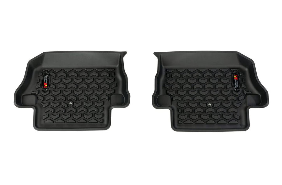 Rear Floor Liners Rugged Ridge for Jeep Wrangler JL | Black | 12950.49 | Fits 2018-2025 Jeep Wrangler JL 2-Door