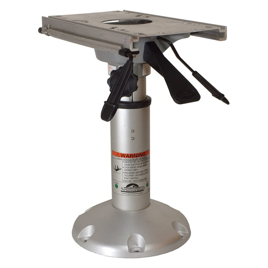 Mainstay Springfield Marine 1250150-L1 Air-Powered Pedestal - 14.5"-20.5", Slide & Swivel 2-3/8"