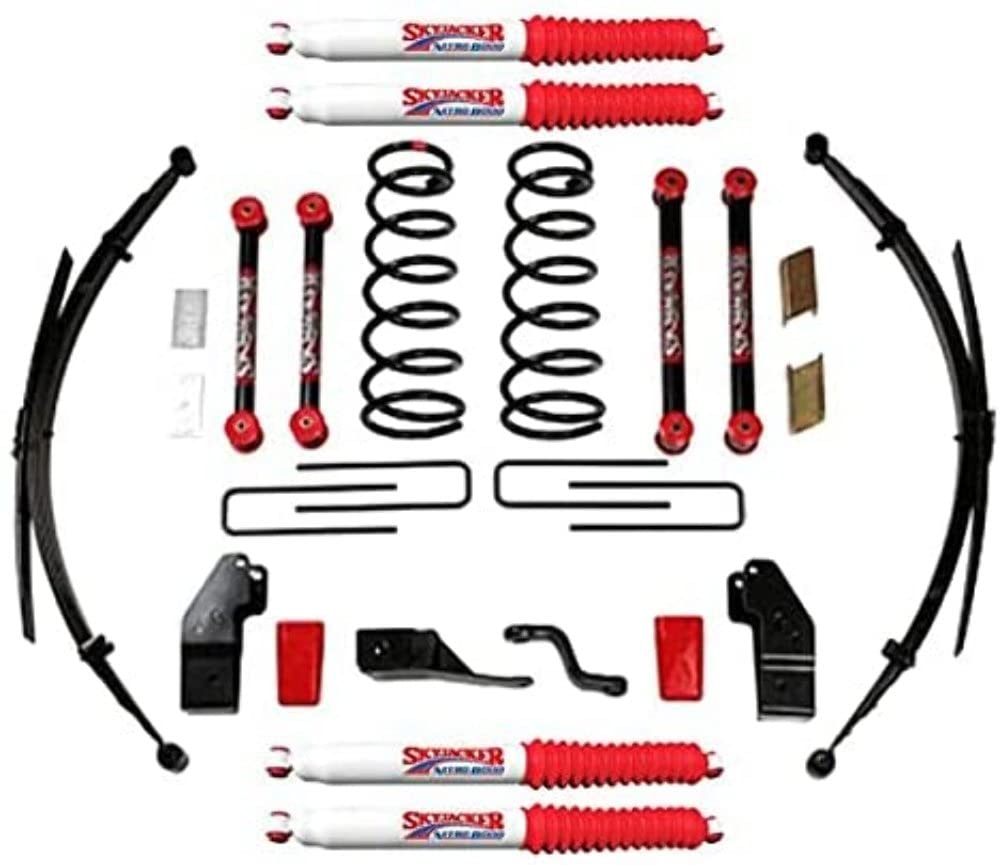 Suspension Lift Kit w/Shock Skyjacker D5012KS-N w/Shock Nitro Shocks 5 in. Lift