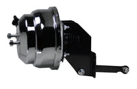8 Inch LEED BRAKES Dual Power Booster With Bracket Kit (Chrome)