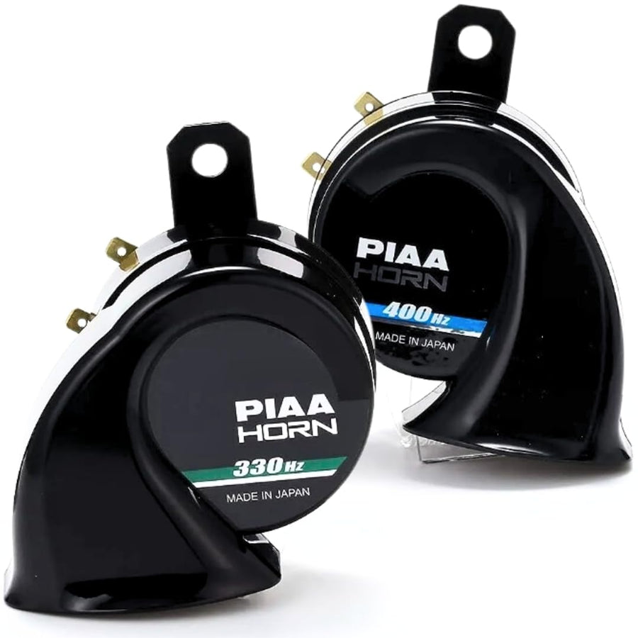 Piaa 85115 330Hz and 400Hz Superior Twin Tone Bass Horn, Black 112Db