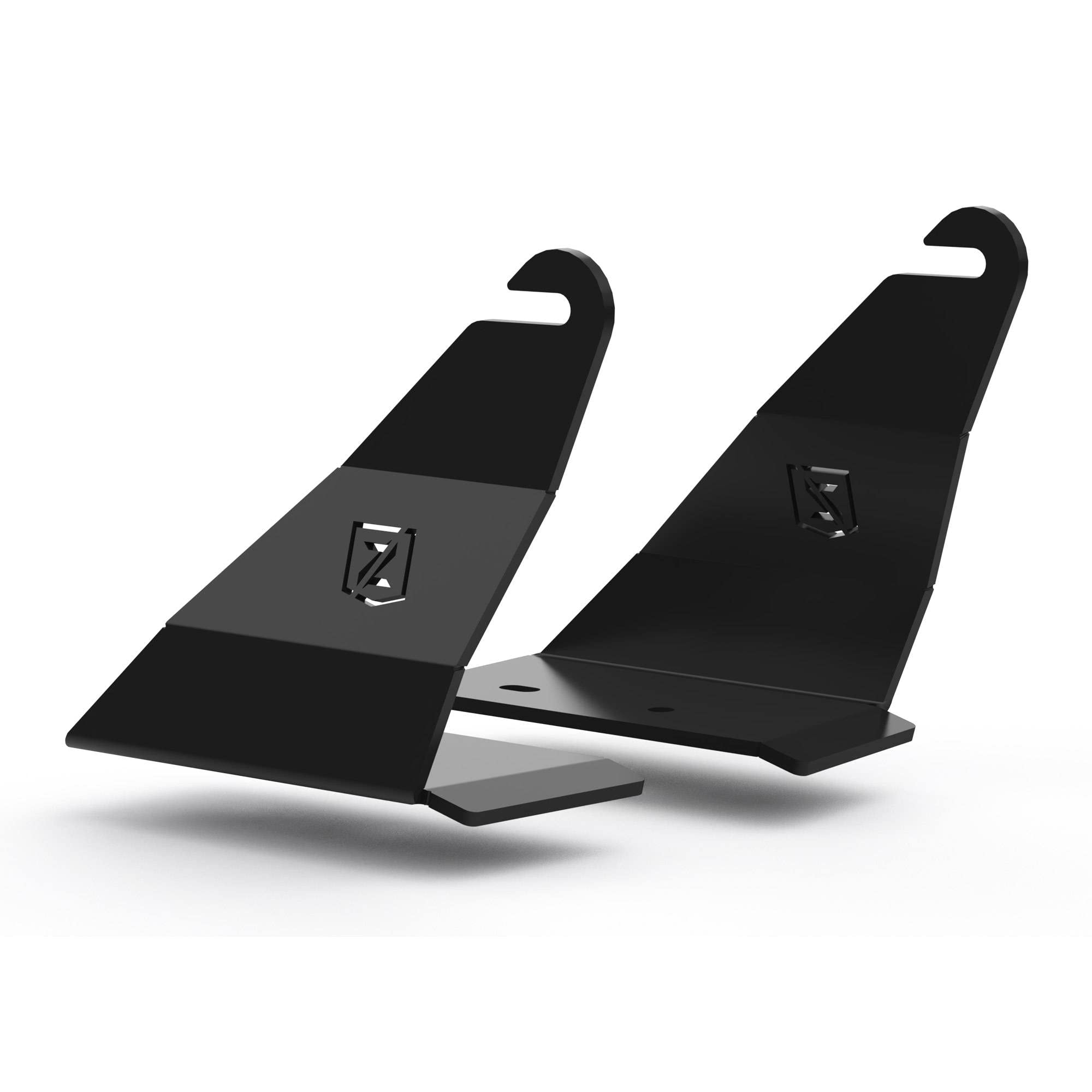 ZROADZ Front Roof LED Bracket Z335401 2021-2022 Ford Bronco Black