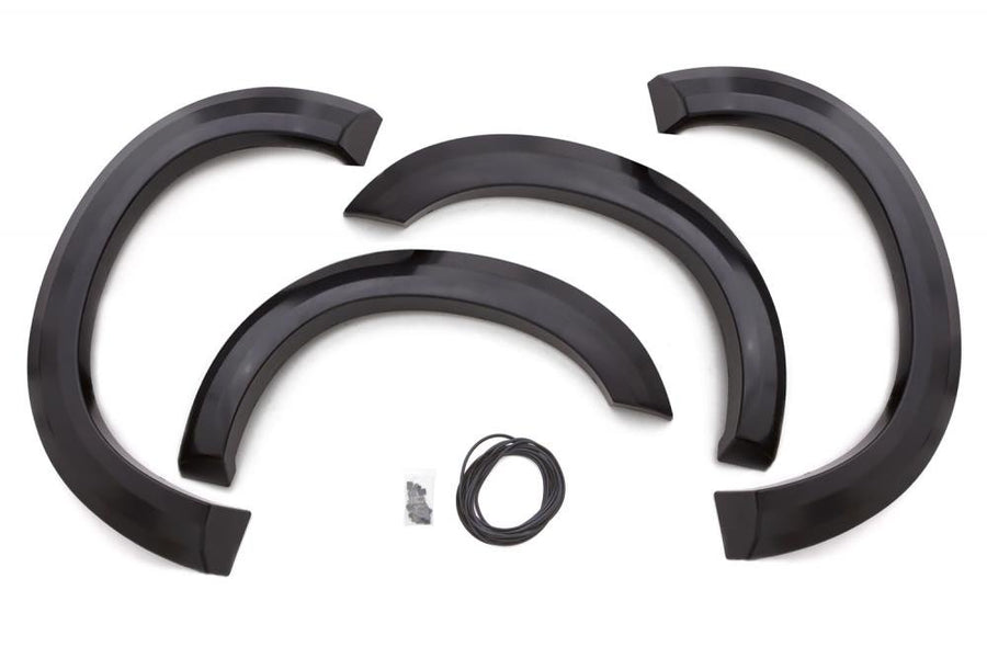 Lund Elite Series EX106T Black Extra Wide Style Textured Fender Flare - 4 Piece