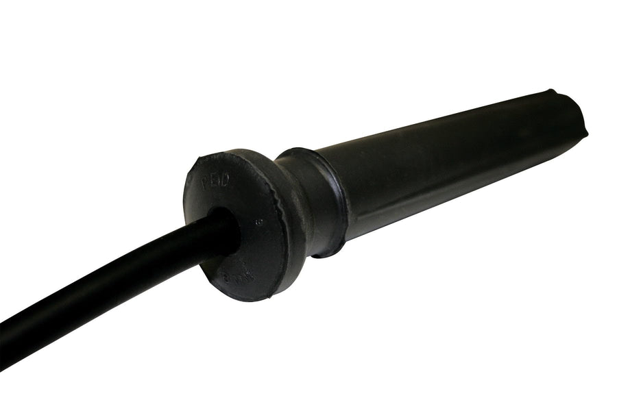 Ultra 40 Moroso Black V8 Spark Plug Wires, For Use w/Pro Stock Type Cylinder Heads
