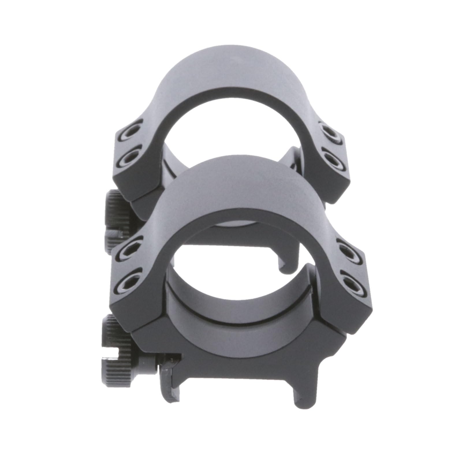 Lightweight TRUGLO Scope Rings | Tactical Hunting Shooting Versatile Durable Aluminum Mounting Accessory for 1" Tube Scope | for Picatinny/Weaver Rails | Medium (4 Screws per Ring)