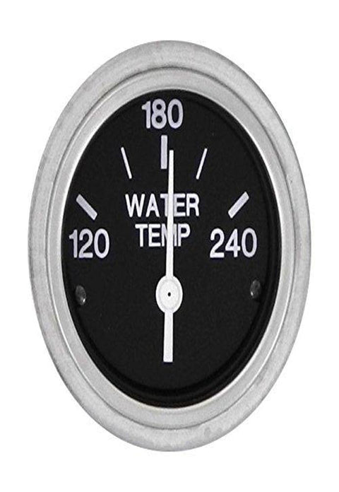 Heavy Duty Sierra International Electric 240 Degree F Water Temp Gauge for Inboard & Diesel Engines, 2"