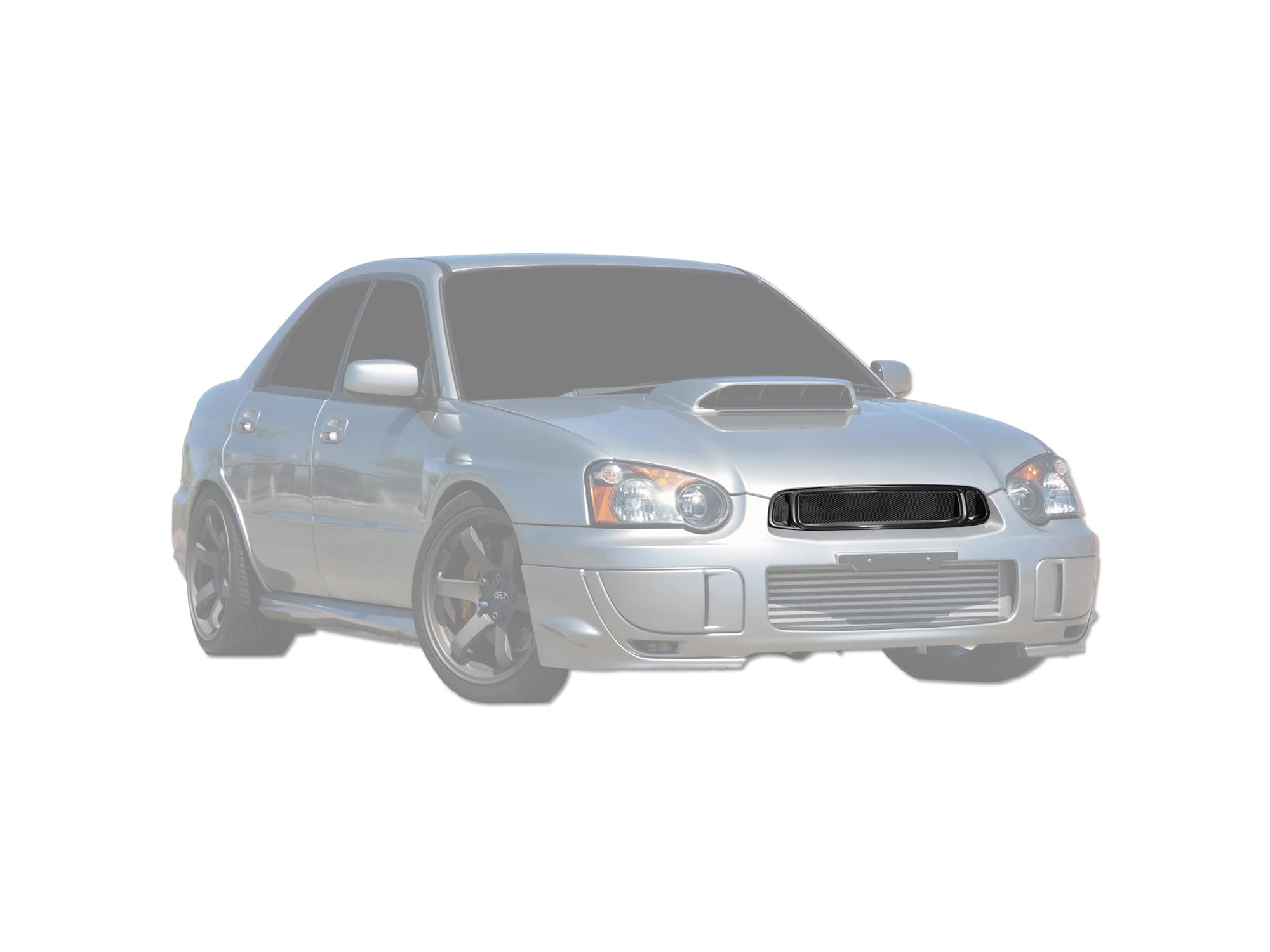 7150065 Armordillo USA Mesh Grille Fits 2004-2005 Subaru Impreza-Gloss Black