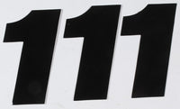 SX PROS #1 XL 7" BLACK 3/PK