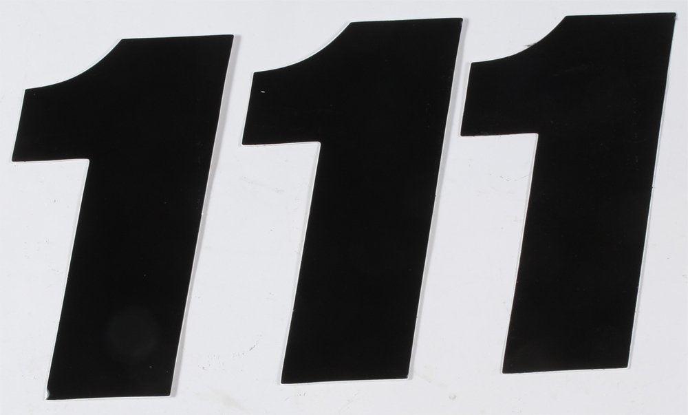 SX PROS #1 XL 7" BLACK 3/PK