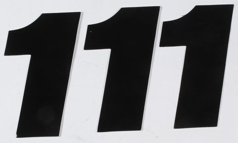 SX PROS #1 XL 7" BLACK 3/PK