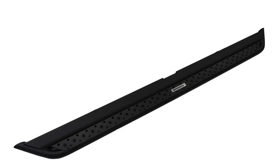 Dominator Xtreme Go Rhino DSS Sidestep & Brackets | Mild Steel, Textured Black | DSS4043T | Fits 2014-2018 Chevrolet/GMC Silverado/Sierra 1500 Double Cab Pickup & Other Trucks (See Description)