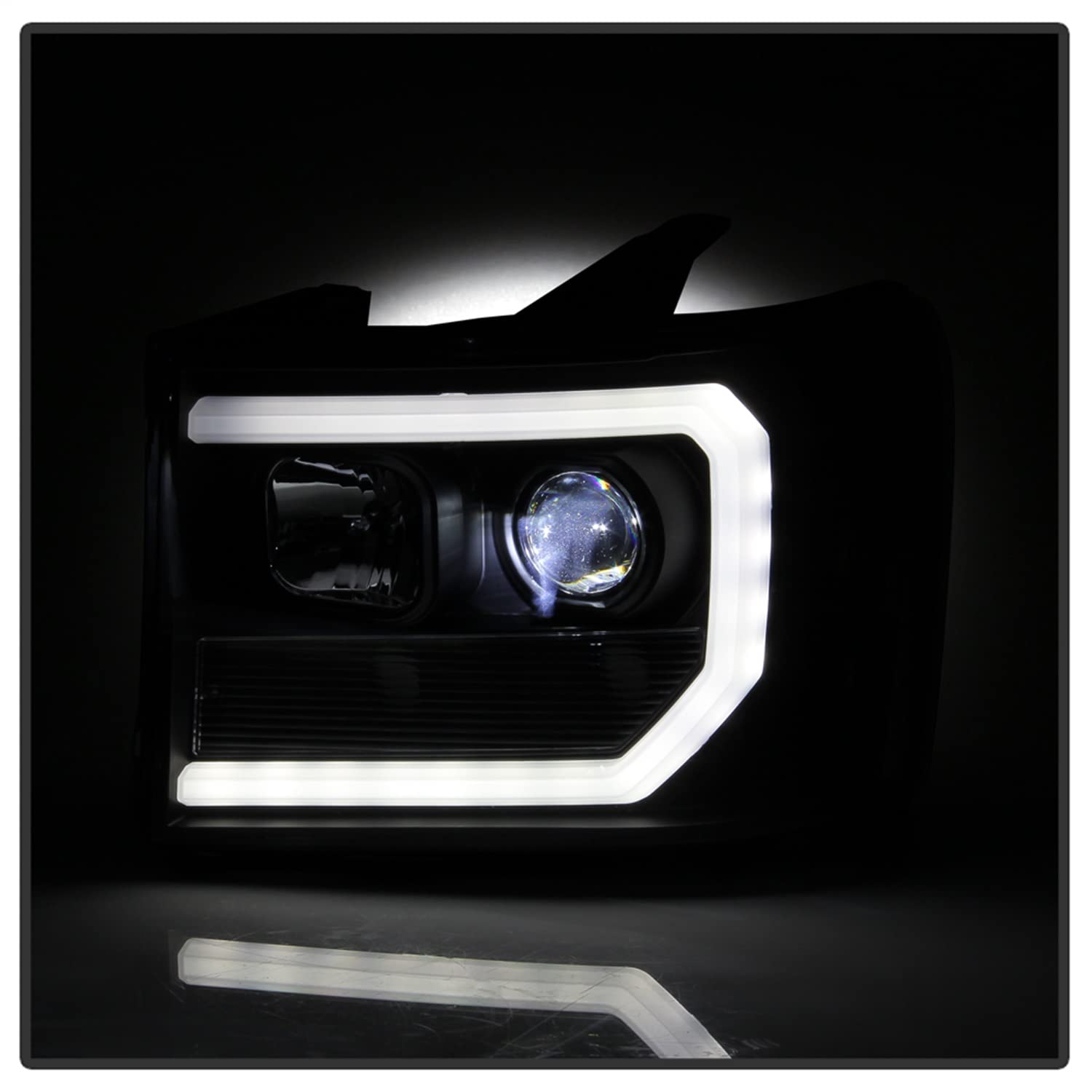 Projector Headlight Spyder Platinum (PRO-YD-GS07V2PL-BK)