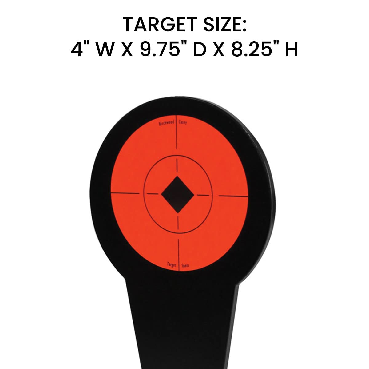 Birchwood Casey Shooting Sports World of Targets Competition Self Resetting Popper .22 Rimfire with 4" Paddle Steel Target