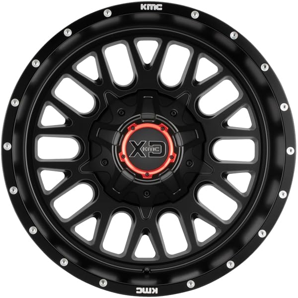 20x9 XD842 SNARE, Bolt Pattern: 8x6.5/, Offset: 18, SATIN BLACK, set of 1
