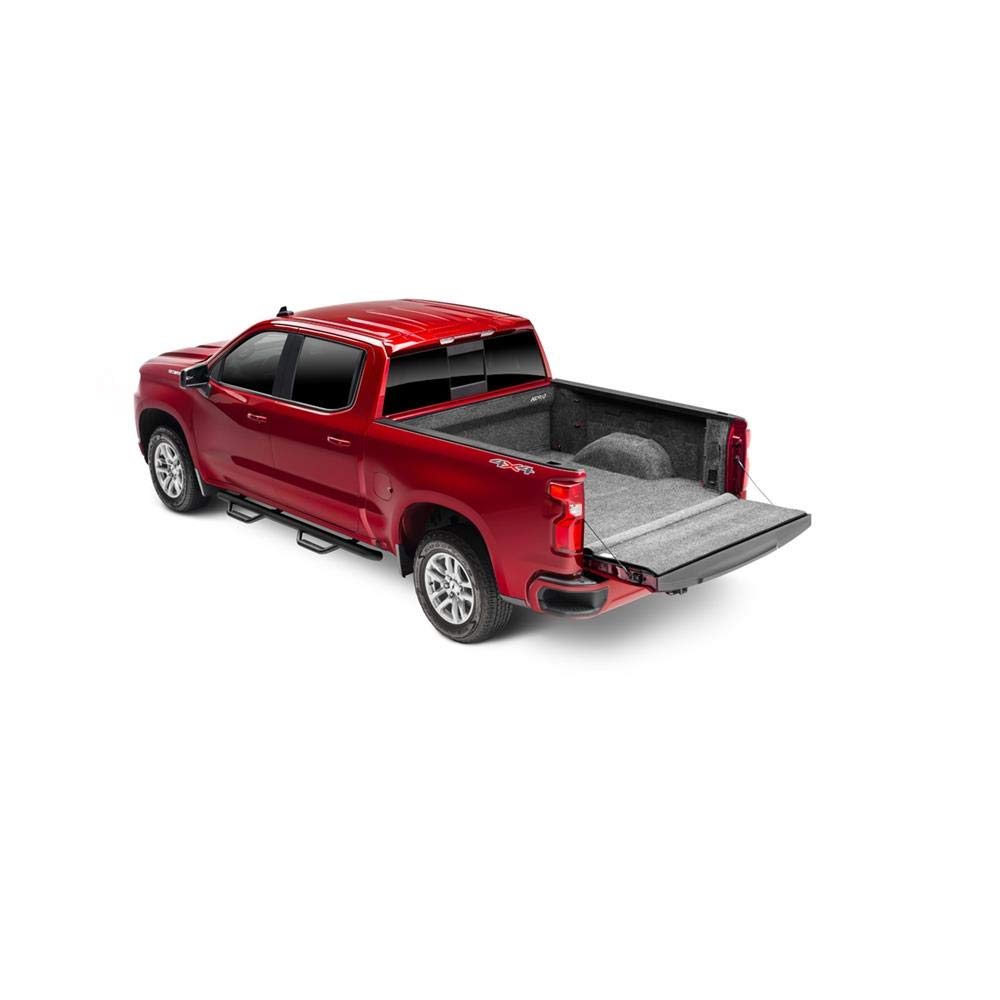 Classic Bed Liner Bedrug | Fits 2019 - 2024 Chevrolet Silverado / GMC Sierra 1500 New Body 6.6" Bed w/Multi TG & CrbnProBed (BRZSPRAYON required over Spray-In Liner), Charcoal Grey | BRC19SBMPK
