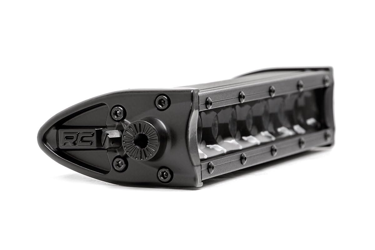 Black Series Rough Country 8" Single Row CREE LED Light Bar - 70718BL