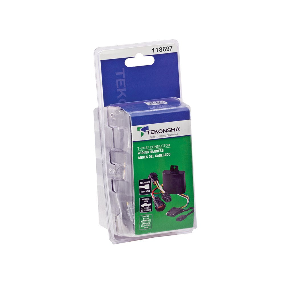 T-One® Tekonsha Harness, 4-Way Flat, Compatible with Select Acura TLX