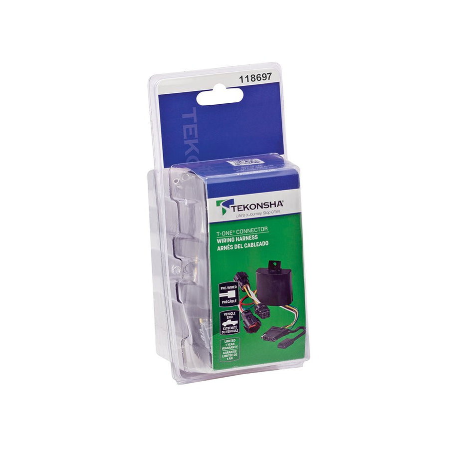 T-One® Tekonsha Harness, 4-Way Flat, Compatible with Select Acura TLX
