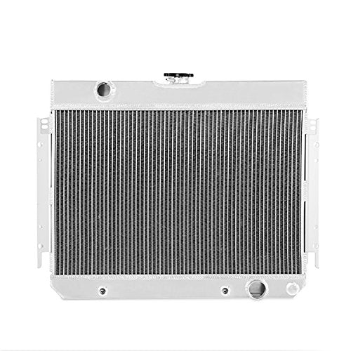 Mishimoto X-Line Performance Aluminum Radiator MMRAD-CHE-65X Fits Chevrolet Chevelle 1965-1967 Silver