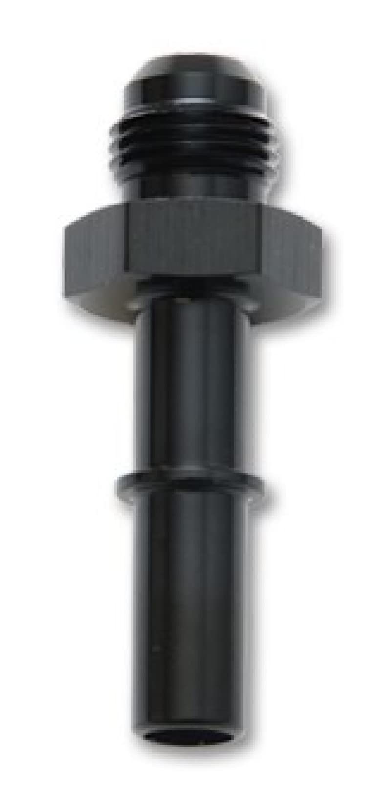 AN Push-on Vibrant EFI Adapter, -8 AN x 5/16" Hose - Black