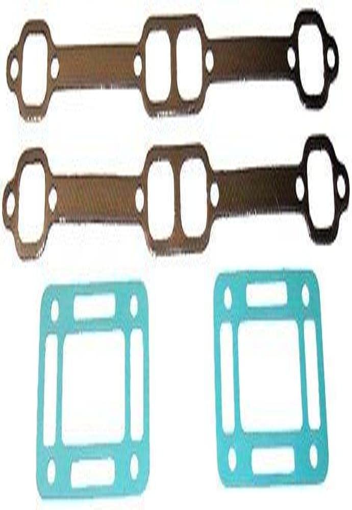 Exhaust Manifold Gasket Set Sierra 18-0604 - GLM 39910, white
