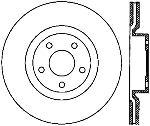 Brake Rotor StopTech (128.62085CL)