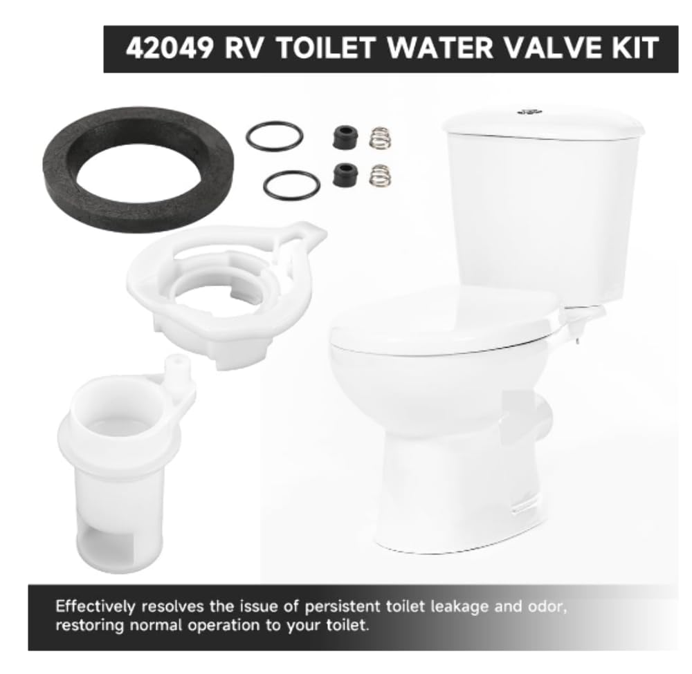 Water Valve Thetford Style II Kit, Aqua