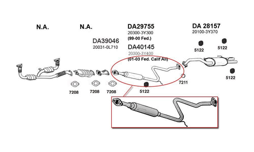 Center ANSA Resonator (DA40145)