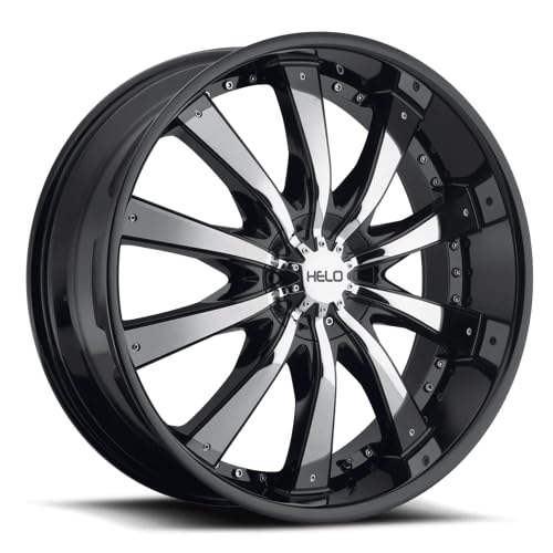HE875 Helo 20X8.5 6X132/5.5 G-BLK W/ ACCENTS 38MM - HE87528571338