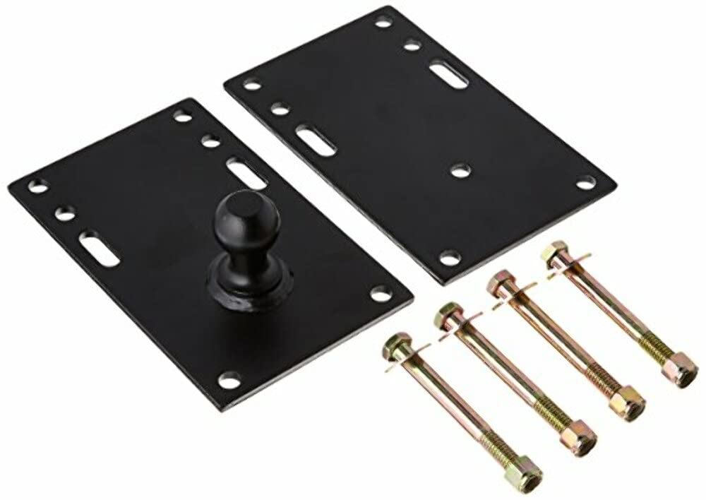 Weight Distribution Hitch Husky Towing 38964 Sway Control Ball Clamp-On No-Drill Fits Frames Up to 6 Inch, 1-1/4 Inch Ball Diameter Black Powder Coated Steel