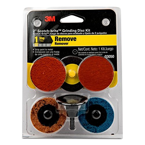 3M 03050 Scotch-Brite Automotive Grinding/Sanding/Finishing System, 2" Regalite Drill Mounted Factory
