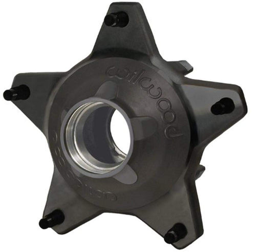 Black Wilwood Front Snap-Cap Hub 270-6735BD