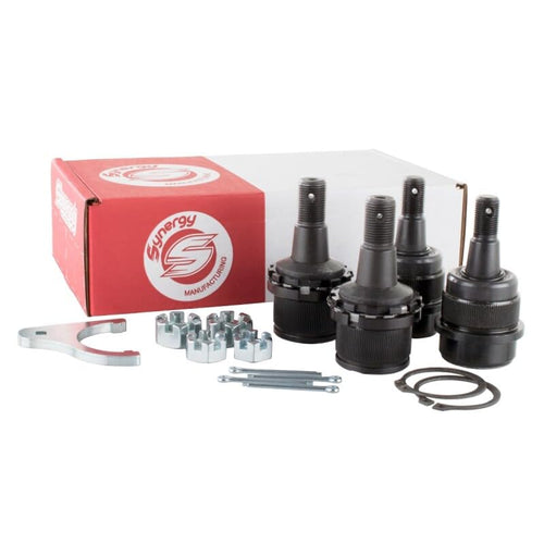 03-13 Dodge Ram 1500/2500/3500 HD Knurled Adjustable Ball Joint Kit Synergy Manufacturing (4123KN)