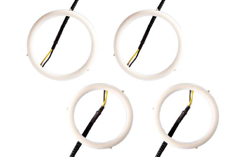 Four Halo Lights LED 70mm/90mm Red Diode Dynamics