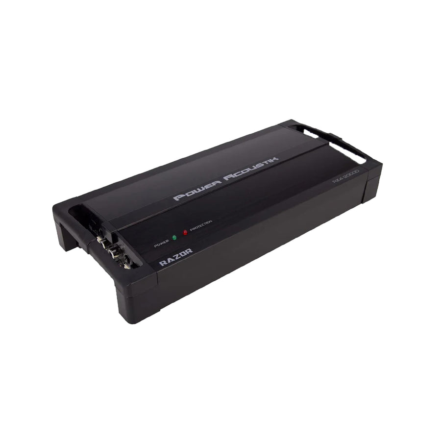 RZ4-2000D Power Acoustik 2000W Class D 4 Channel Amplifier , Black , 13.60in. x 6.30in. x 3.50in.